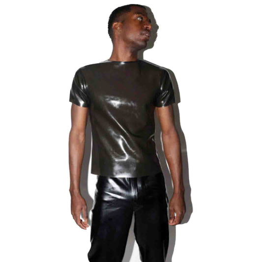 MONNIK Latex Classic Tee Custom - Detail view - MONNIK Silhouet Collection