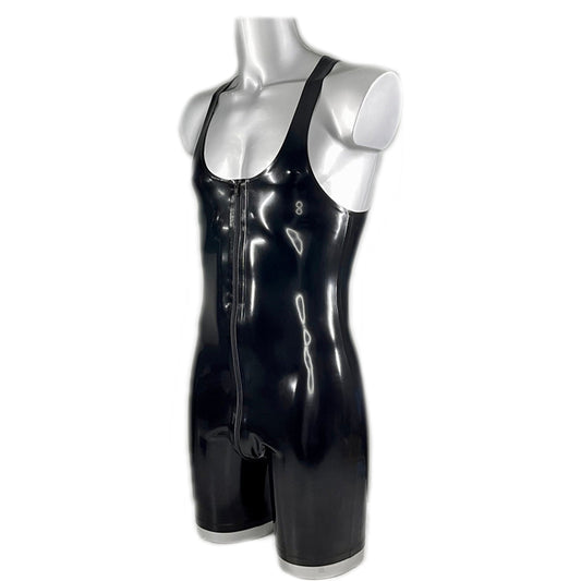 MONNIK | Silhouet Collection: Latex Handmade Men's Singlet Suit