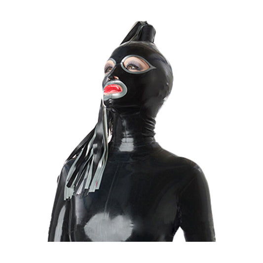 MONNIK | Visage Collection: MONNIK Black Latex Hood Mask
