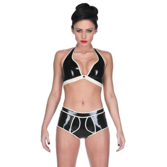 MONNIK | Silhouet Collection: MONNIK Latex Lingerie set with