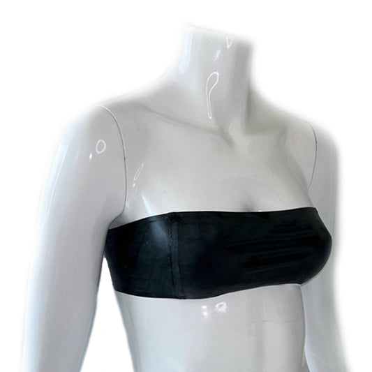 MONNIK | Obsidian Series: Latex Handmade Bra For Cosplay - Detail view - MONNIK Obsidian Collection