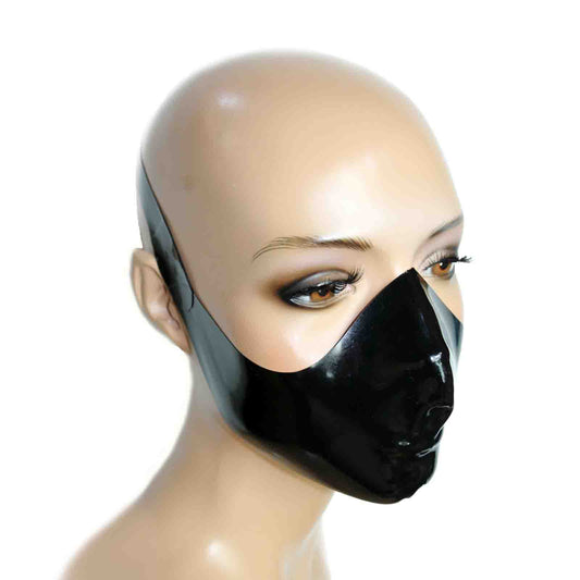 MONNIK | Visage Collection: MONNIK Black Mask Rubber Mask