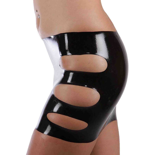 MONNIK | Silhouet Collection: MONNIK Latex Rubber Women Black