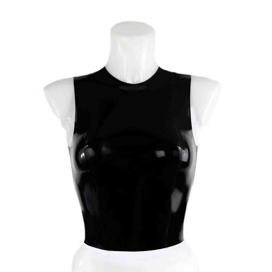 MONNIK Black Latex Tight women - Front view - MONNIK Silhouet Collection