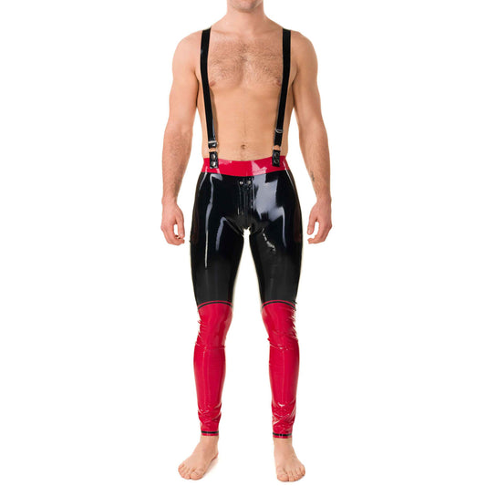 MONNIK | Obsidian Series: Latex Leggings Comes with a - Front view - MONNIK Obsidian Collection