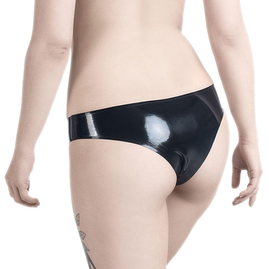 MONNIK Ladies Latex Handmade panties with reinforced edges Cosplay Party Wear Fetish BDSM