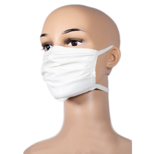 MONNIK | Visage Collection: Latex Face Mask Pleated Style