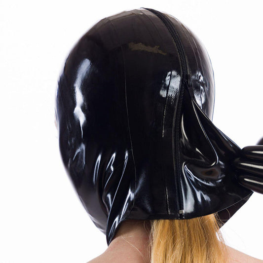 MONNIK | Visage Collection: Latex Handmade hood without eye