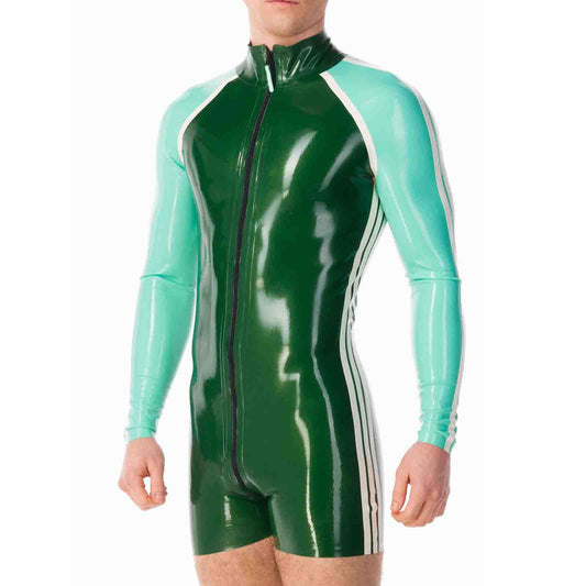 MONNIK | Silhouet Collection: Latex Catsuit high necked long
