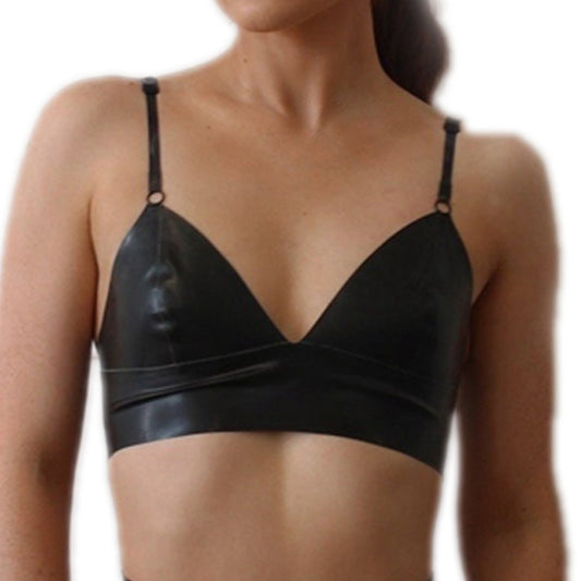 MONNIK | Silhouet Collection: MONNIK Latex Long Line Bra