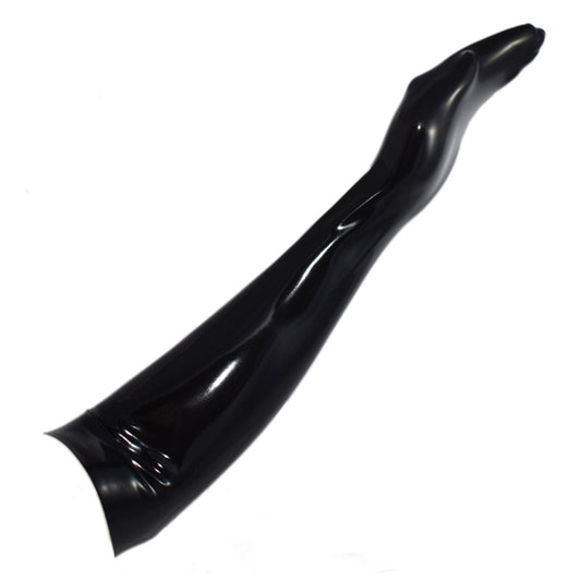 MONNIK | Obsidian Series: Latex Handmade glove up to - Detail view - MONNIK Obsidian Collection