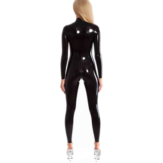 MONNIK Latex suit Tight Rubber - Detail view - MONNIK Silhouet Collection