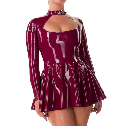 MONNIK | Silhouet Collection: Latex Handmade long sleeved Flared
