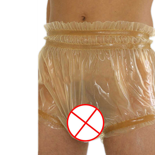 MONNIK | Silhouet Collection: Transparent Latex Bloomers for Men