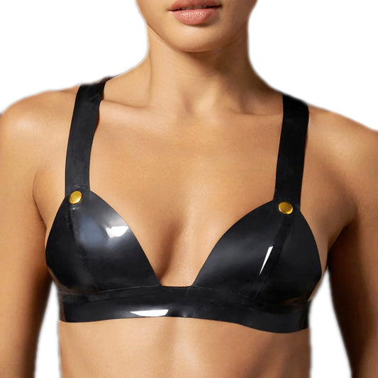 MONNIK | Silhouet Collection: Latex handmade bra and skirt