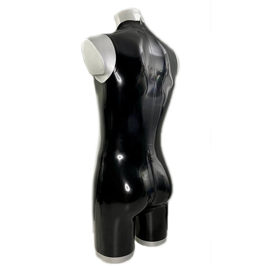 MONNIK | Silhouet Collection: Latex Handmade Men's Sleeveless Suit