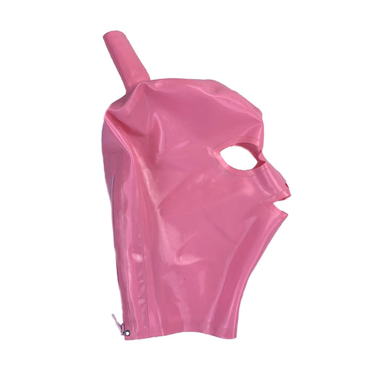 MONNIK | Visage Collection: MONNIK Latex Hood Blond Pigtail