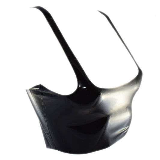 MONNIK | Silhouet Collection: MONNIK Latex Cropped Vest Tops