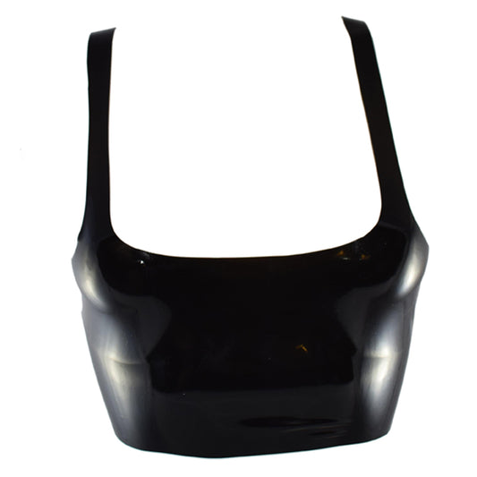 MONNIK | Silhouet Collection: MONNIK Latex Cropped Vest Tops