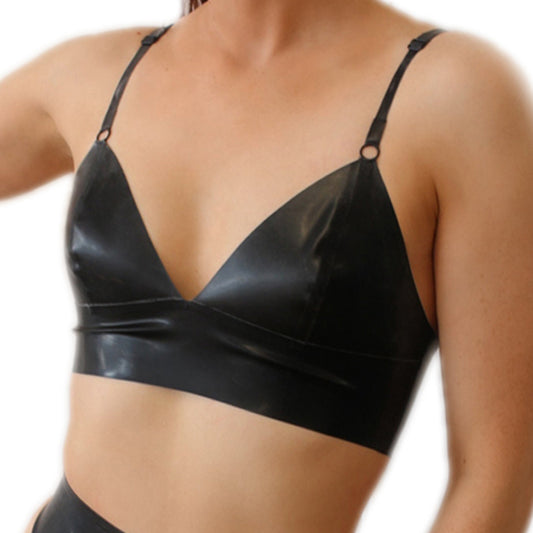 MONNIK | Silhouet Collection: MONNIK Latex Long Line Bra