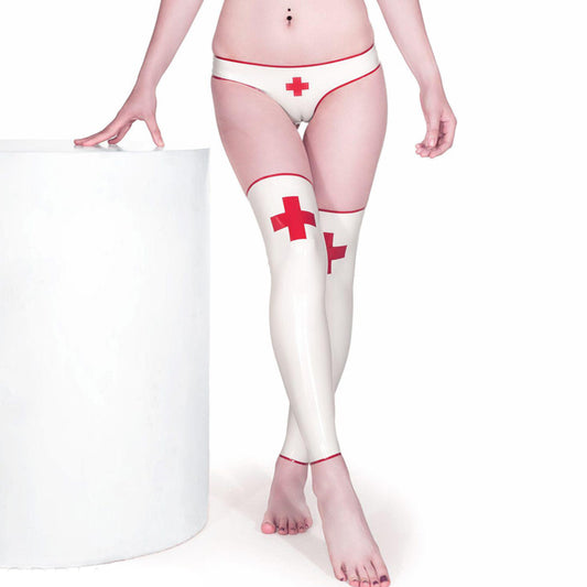 MONNIK | Extremities Collection: MONNIK Latex Handmade nurse stockings