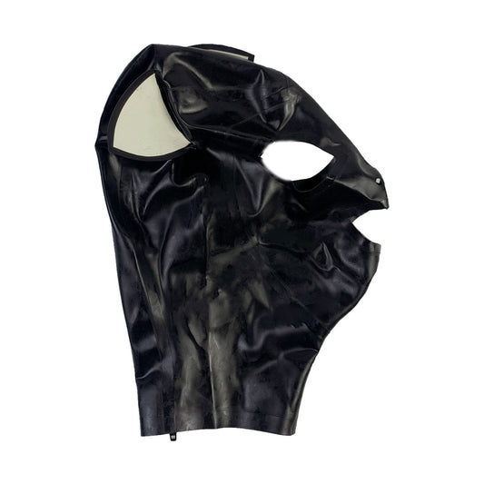 MONNIK | Visage Collection: MONNIK Black Latex Hood Rubber