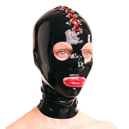 MONNIK | Visage Collection: MONNIK Latex Mask Black Tight