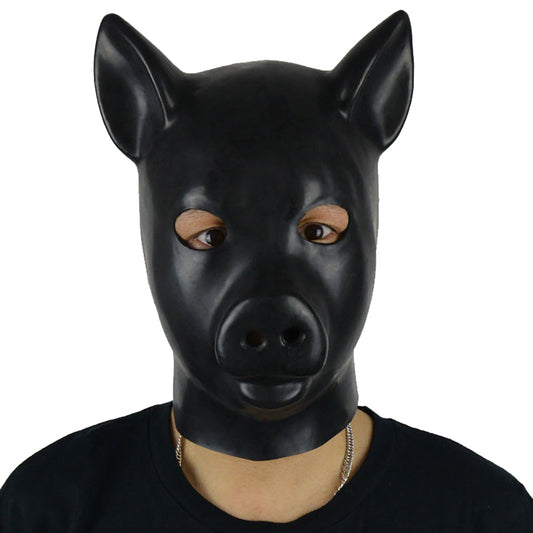 MONNIK | Visage Collection: MONNIK Latex Mask Hood 1.0mm