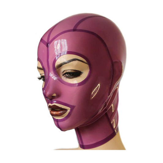 MONNIK | Visage Collection: MONNIK Violet Latex Unisex Hood