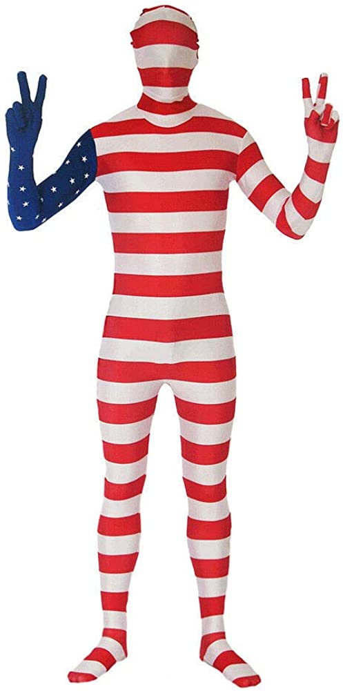 Full Body Greenman Suit - Lime Green Spandex One piece Lycra Fabric