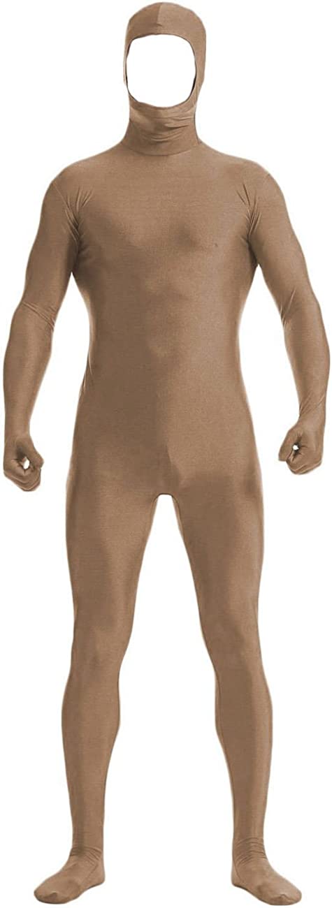 Face Open Zentai Spandex Bodysuit Spandex One piece Lycra Fabric