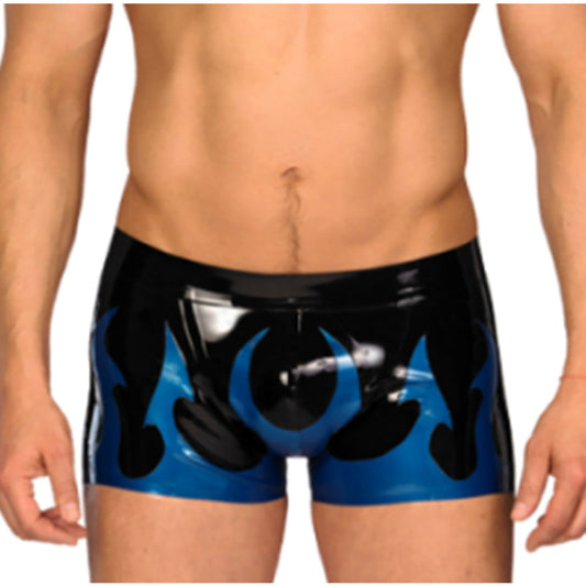 MONNIK | Silhouet Collection: MONNIK Latex Briefs Shorts Black