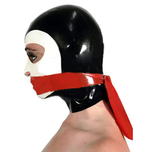 MONNIK | Visage Collection: MONNIK Latex Unisex Mask White&Black