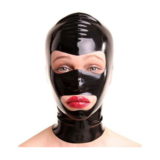 MONNIK | Visage Collection: MONNIK Black Latex Hood Rubber