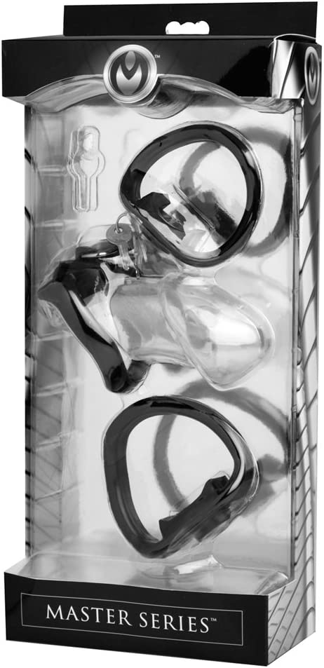 Master Series Rikers Locking Chastity Cage