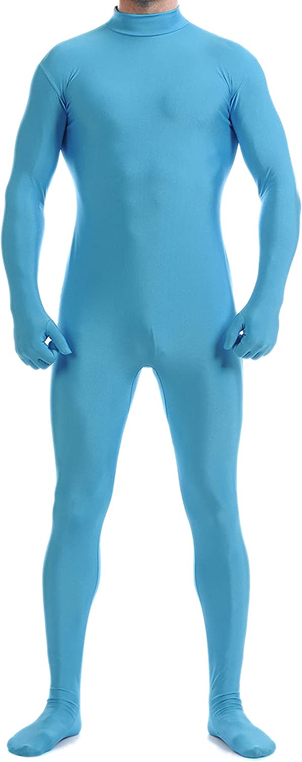 Unitard Skin-tight Solid Color Dance Wear for Adults and Children Spandex One piece Lycra Fabric