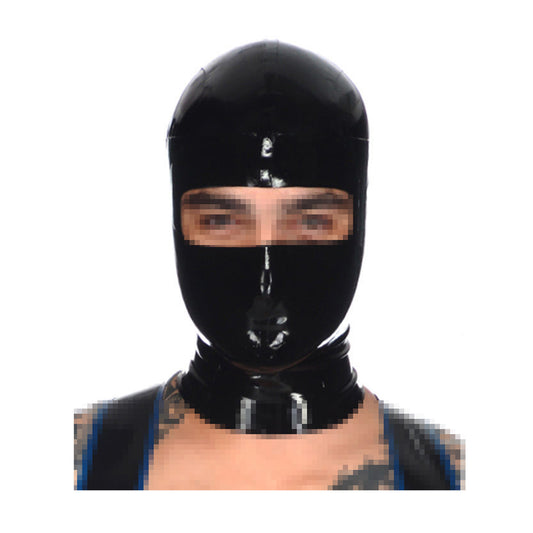 MONNIK | Visage Collection: MONNIK Black Fashion Latex Hood