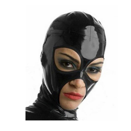 MONNIK | Visage Collection: MONNIK Latex Mask Black Rubber