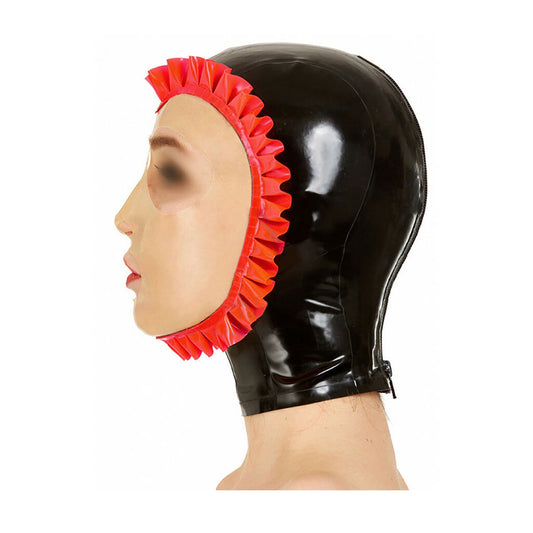MONNIK | Visage Collection: MONNIK Latex Rubber Ruffles Gothic