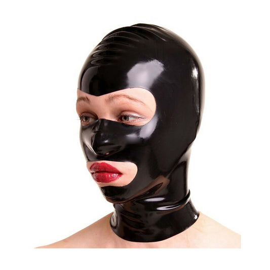 MONNIK | Visage Collection: MONNIK Black Latex Hood Rubber