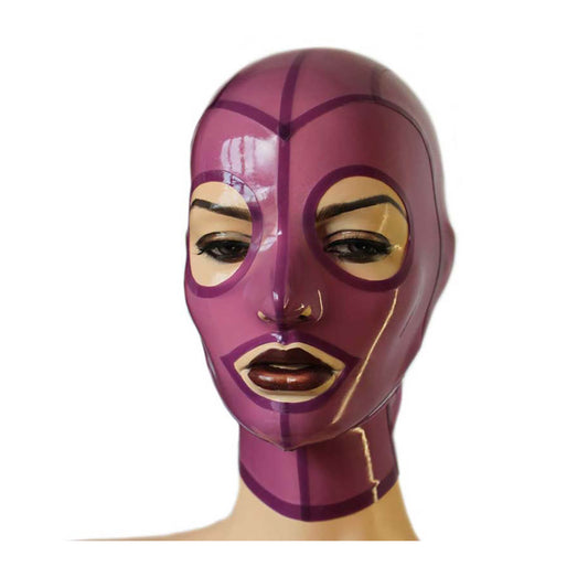 MONNIK | Visage Collection: MONNIK Violet Latex Unisex Hood