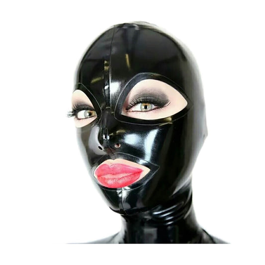 MONNIK | Visage Collection: MONNIK Black Latex Mask Back