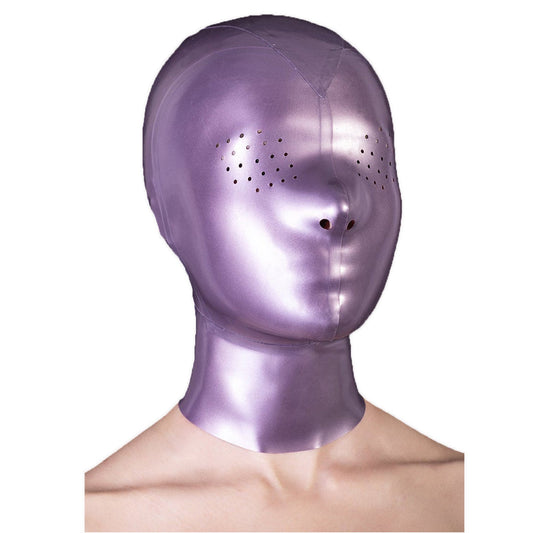 MONNIK | Visage Collection: MONNIK Purple Latex Hood Mask