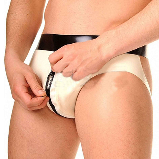 MONNIK | Silhouet Collection: MONNIK Latex Men Briefs Shorts