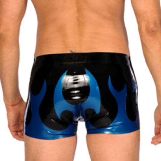 MONNIK | Silhouet Collection: MONNIK Latex Briefs Shorts Black