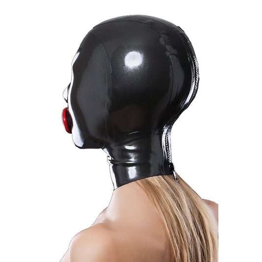MONNIK | Visage Collection: MONNIK Latex Hood Black Unisex