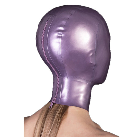 MONNIK | Visage Collection: MONNIK Purple Latex Hood Mask