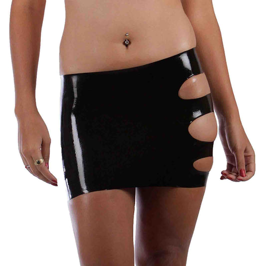 MONNIK | Silhouet Collection: MONNIK Latex Rubber Women Black