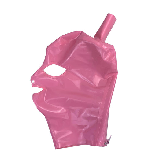 MONNIK | Visage Collection: MONNIK Latex Hood Blond Pigtail