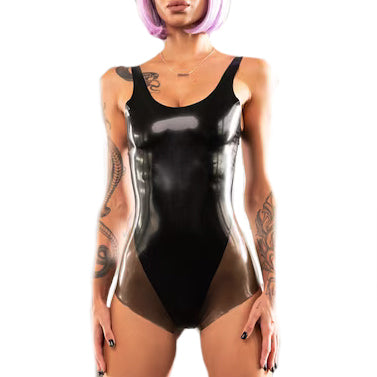MONNIK | Silhouet Collection: Latex handmade bodysuit For Cosplay